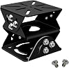 Universal CCTV Security Camera Pole Mounting Mount Bracket Adapter for PTZ Dome Surveillance Camera (3-Axis Black Bracket)