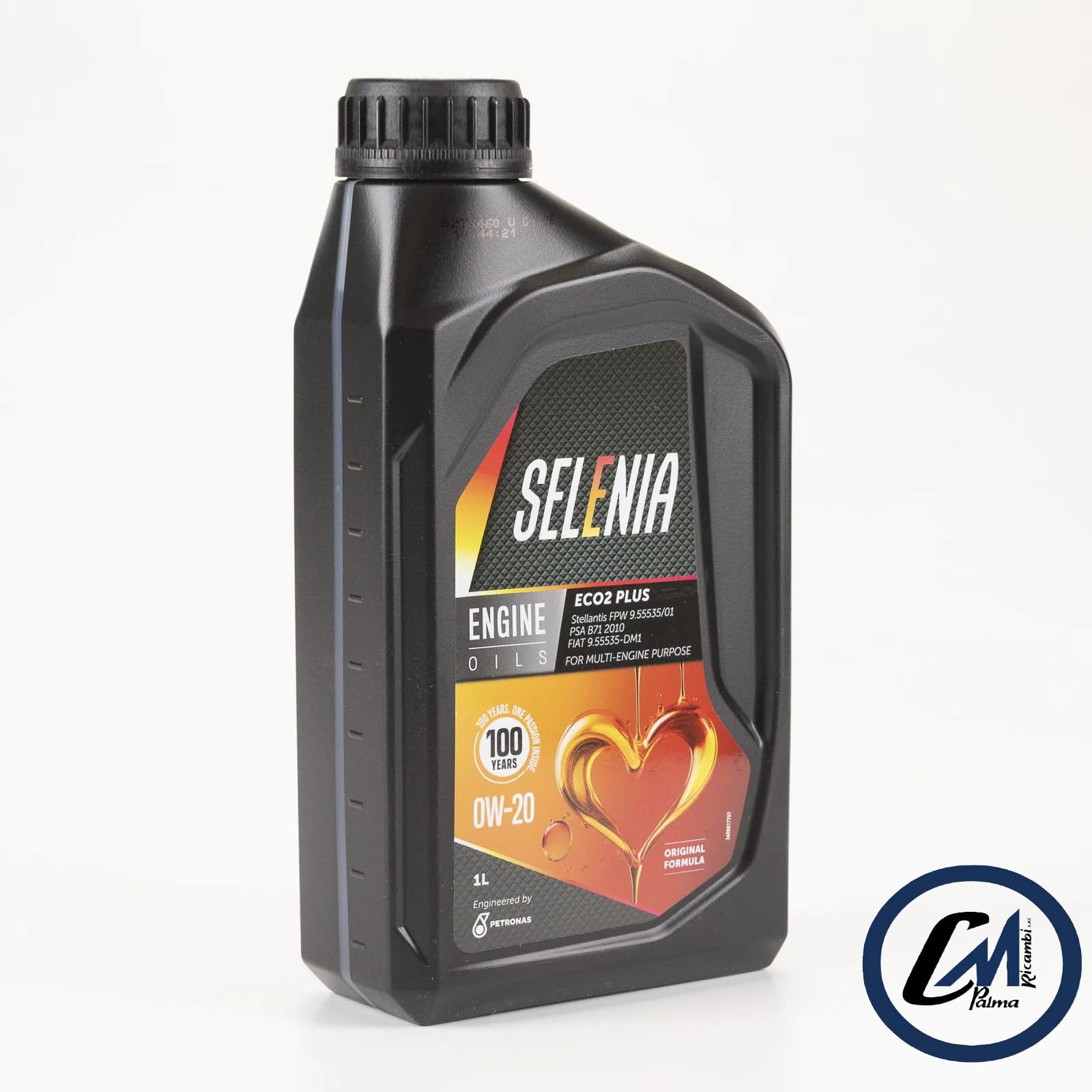4 LITRI OLIO MOTORE SELENIA ECO2 PLUS 0W-20 NUOVA VERSIONE ACEA C5
