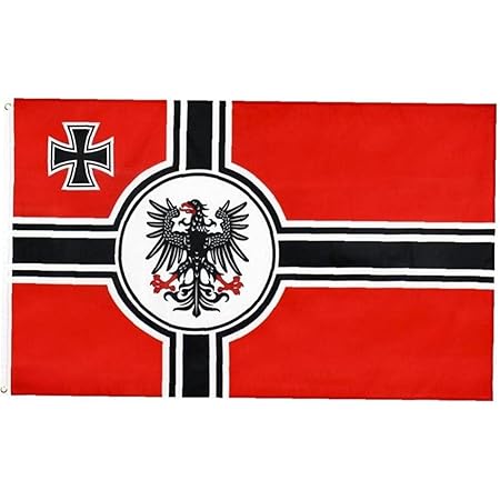 Amazon Co Jp ドイツ Germanyプロイセン 赤い十字のワシの旗 ポリエステル 90 150cm おもちゃ