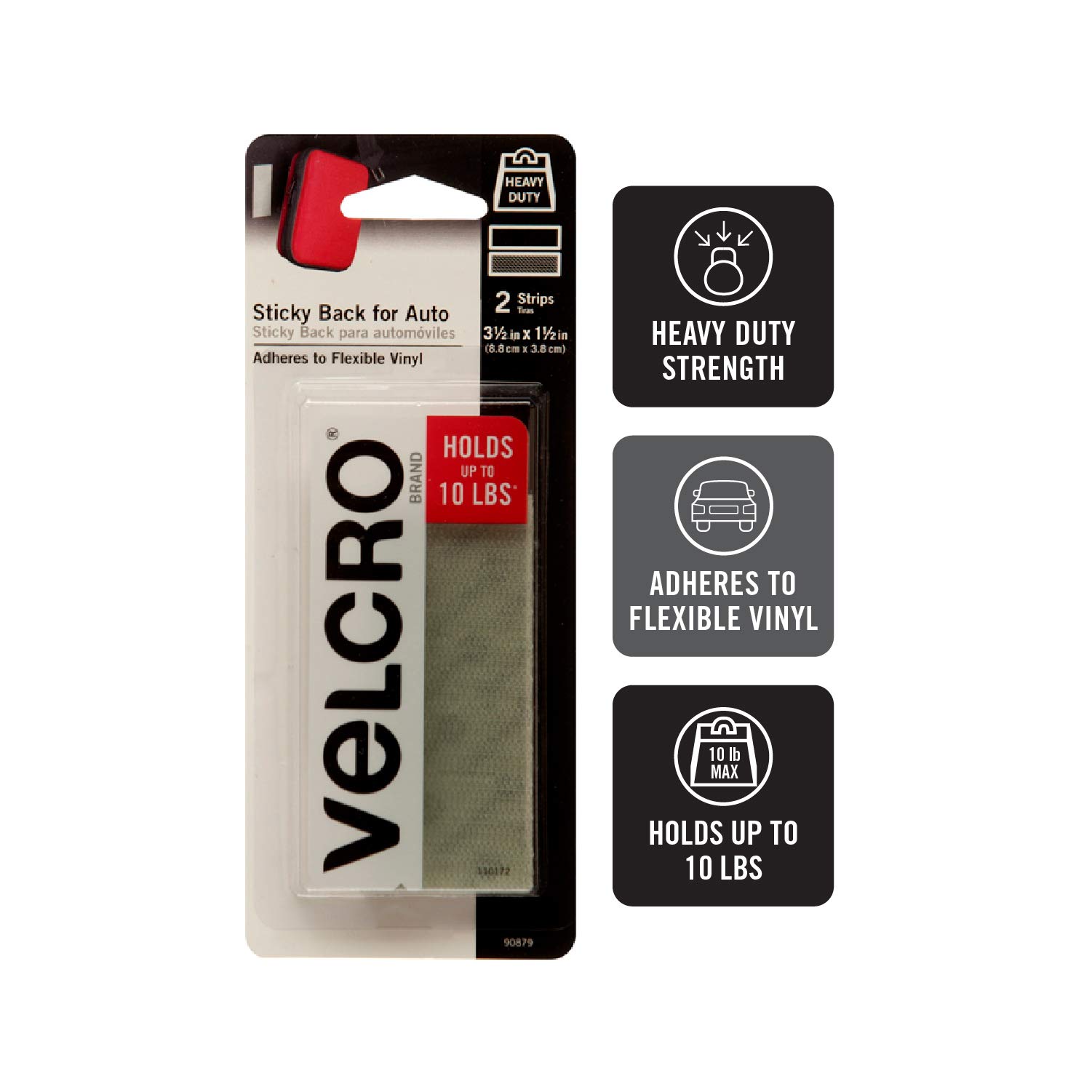 VELCRO Brand Industrial Strength Fasteners Auto, RV, Boat Adhesive