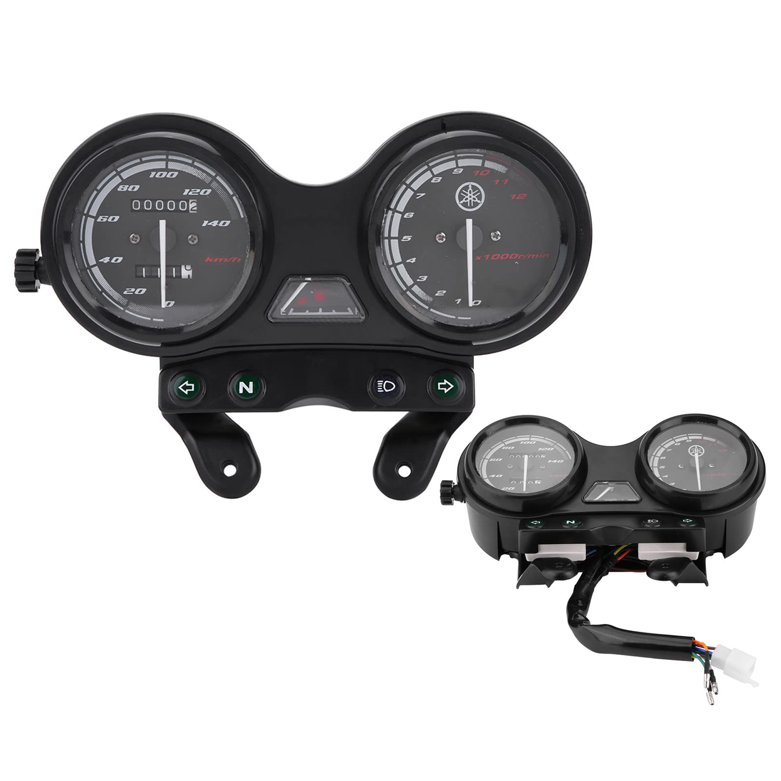 Compteur kilométrique de moto en plastique transparent pour compteur de vitesse