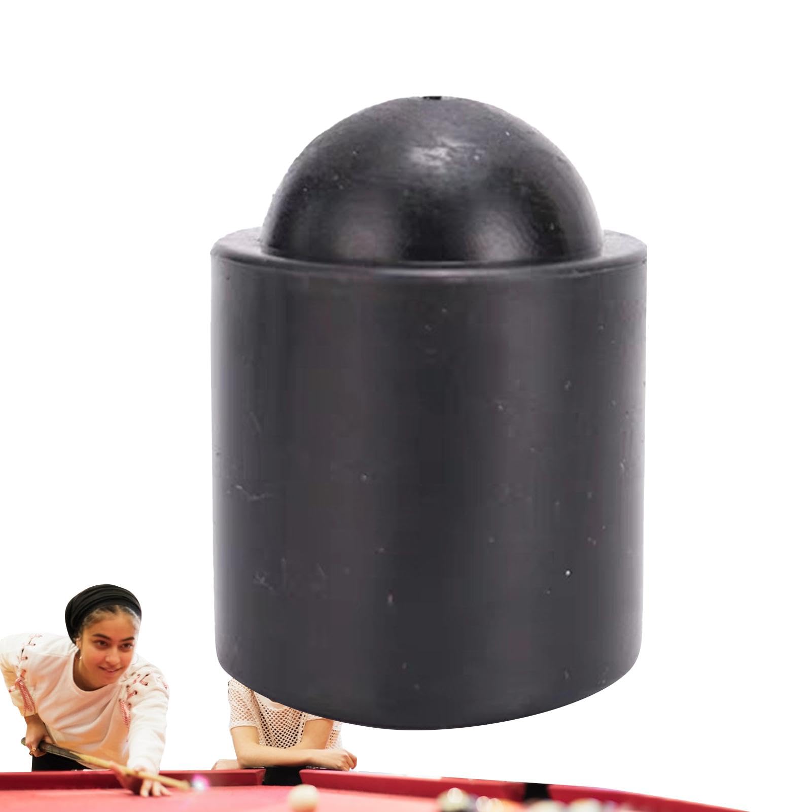Tapón de goma para taco de billar, funda elástica 3x3.5 cm