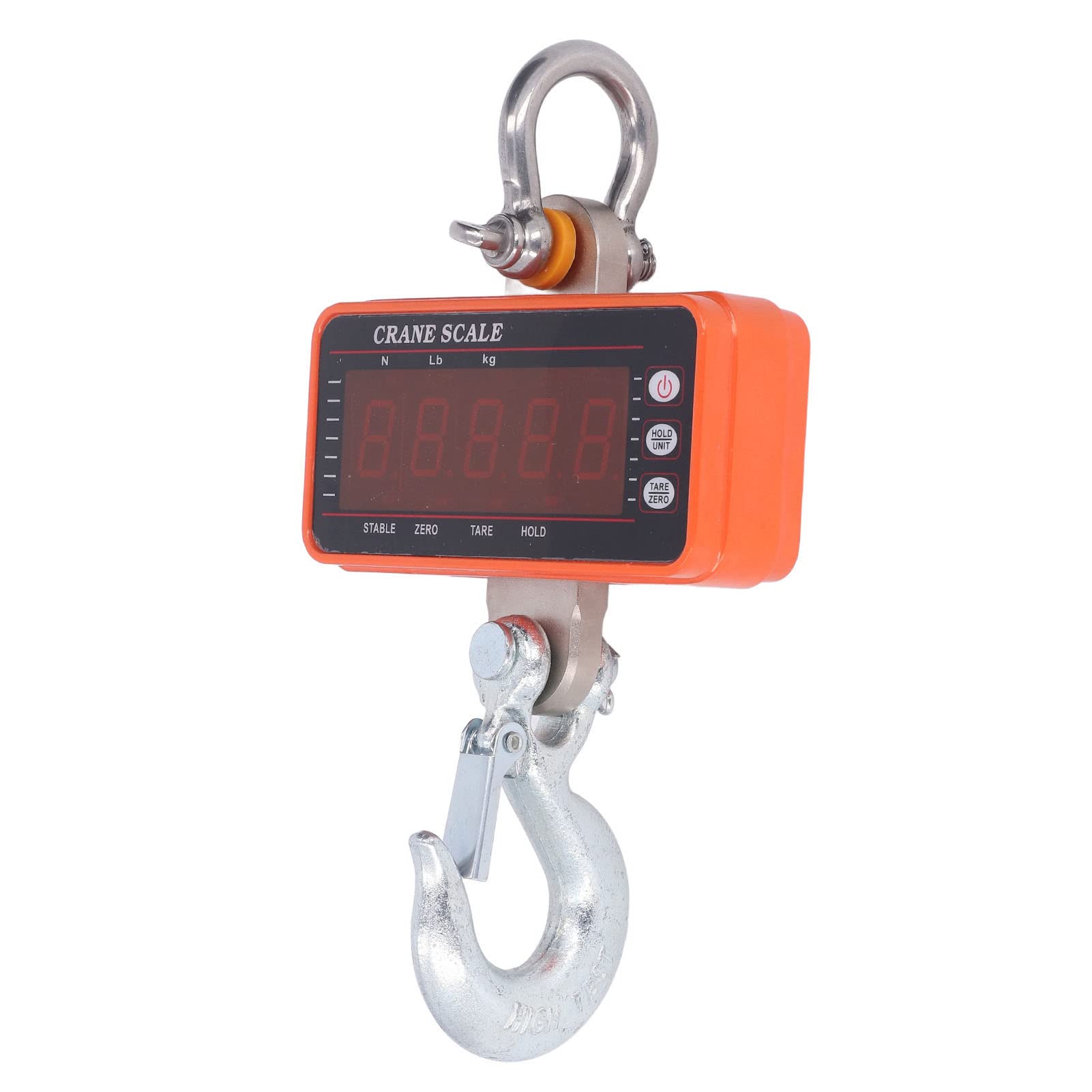 Bilancia da gru digitale, bilancia sospesa per carichi pesanti da 1500 kg / 500 g con telecomando wireless Display a LED Bilancia a gancio industriale per fabbrica di magazzini (500Kg/200g)