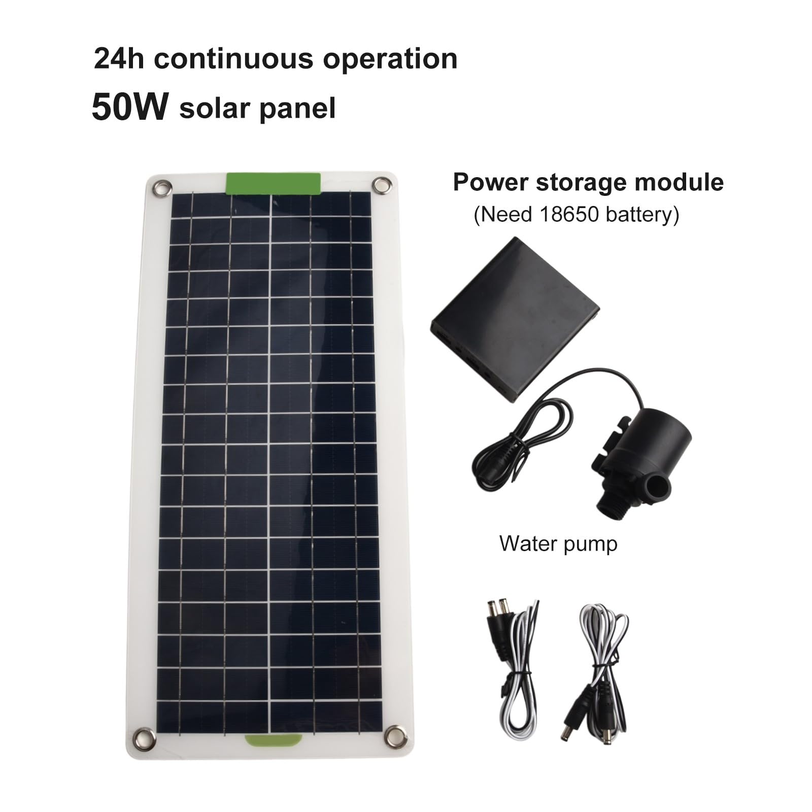 Pompa a pannello solare da 50 W: economica, facile installazione, efficiente dal punto di vista energetico