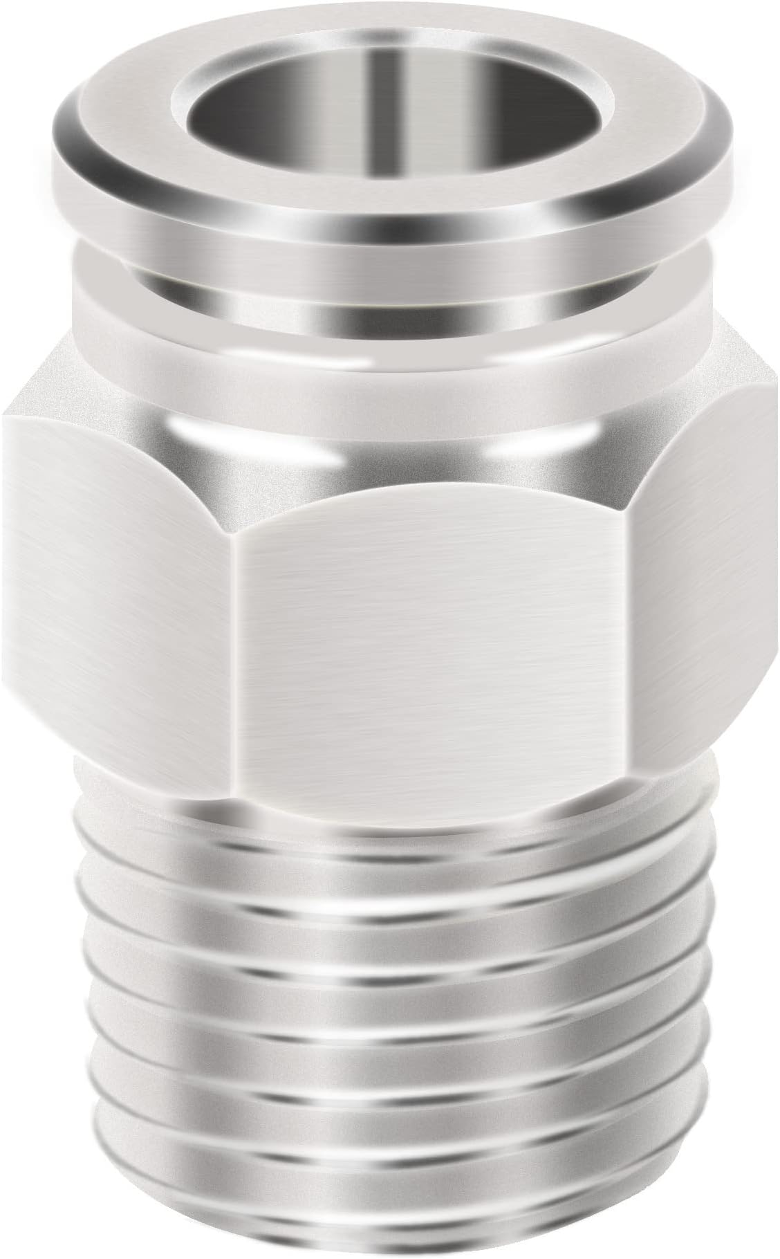 Utah Pneumatic PushToConnect Air Fittings1/4"Od 1/8" Npt