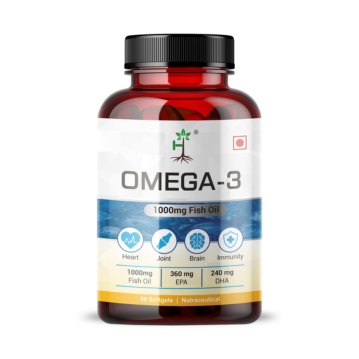 Humming Herbs Omega-3 Fish Oil 1000MG - Boost Your Heart, Joints Health, Brain & Immunity - 90 Cap (B0CHJG7WZV) Amazon Price History, Amazon Price Tracker