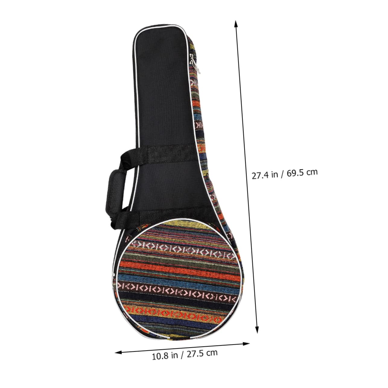 Paquet de Voyage Paquet à Dos Renforcé pour Mandoline Style National