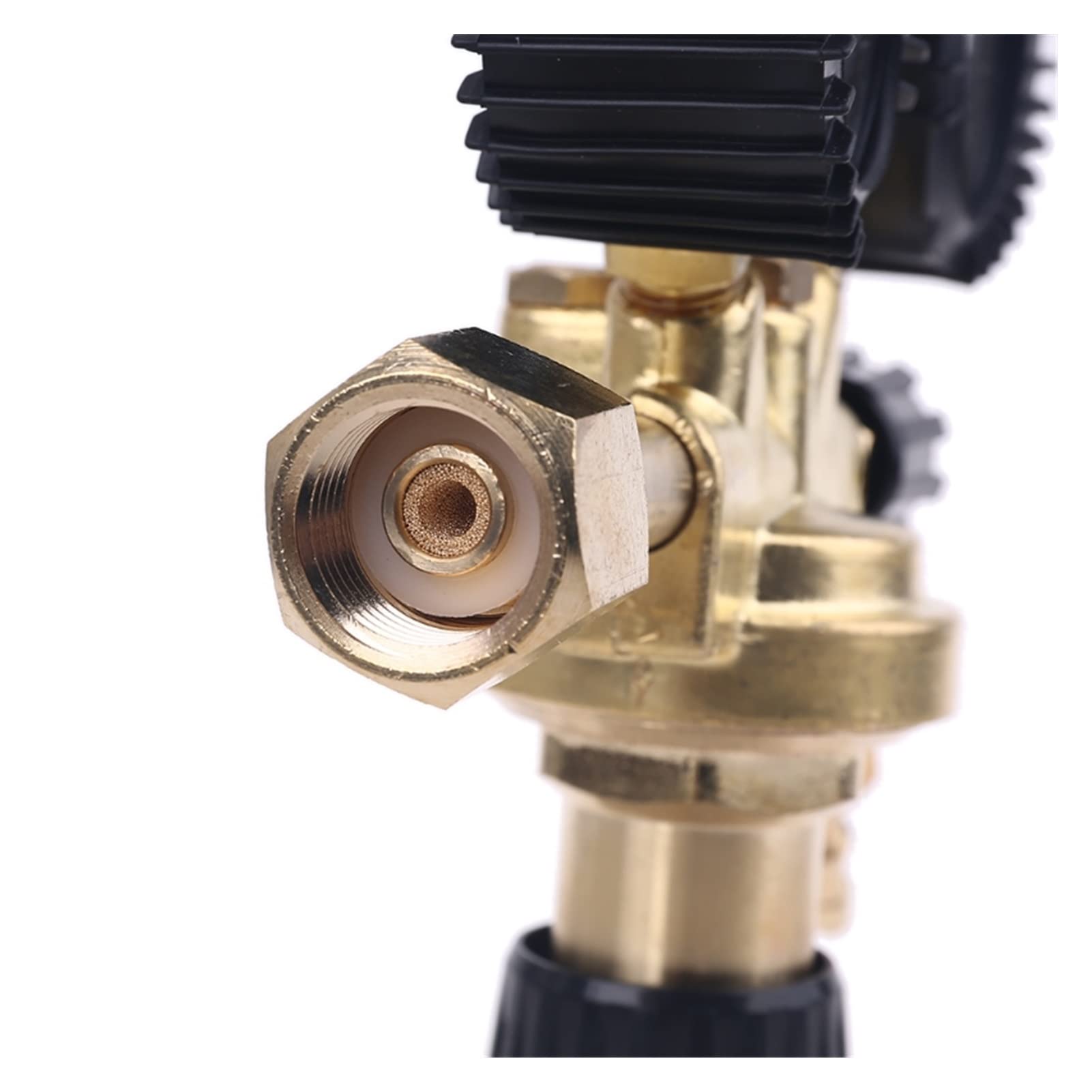 Sprzęt do spawania gazowego CO2 Regulator spawalniczy wskaźniki gazu CO2 Argonowy azot Regulator zmniejszający odporność na wstrząsy odpkodarni Reduktor W21.8 Gwint Akcesoria do pomp powietrza
