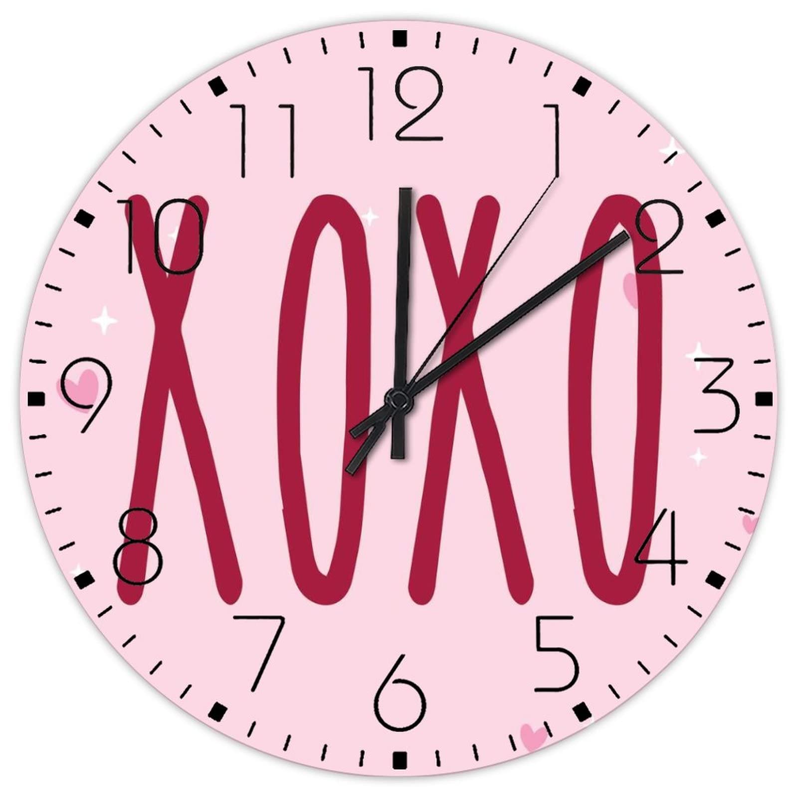 Horloge murale en bois silencieuse sans tic-tac pour un calme absolu