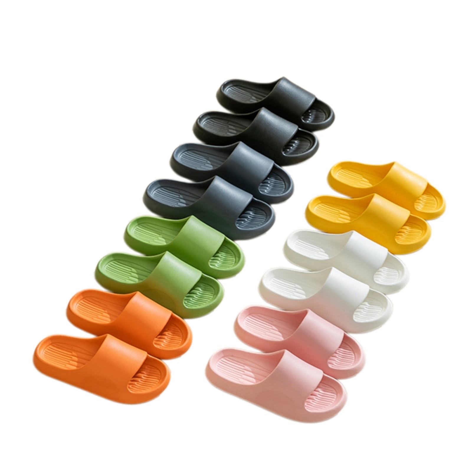 Pantofole Casual Uomini Indoor Pantofole, Morbido Eva Flip Flop Sandali con Leggero Comfort per L'indossamento Quotidiano di Casa E Viaggi