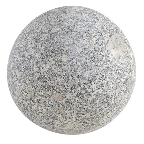 Jardinex Boule déco Granit Ø 20 cm - Gris Clair 20 cm