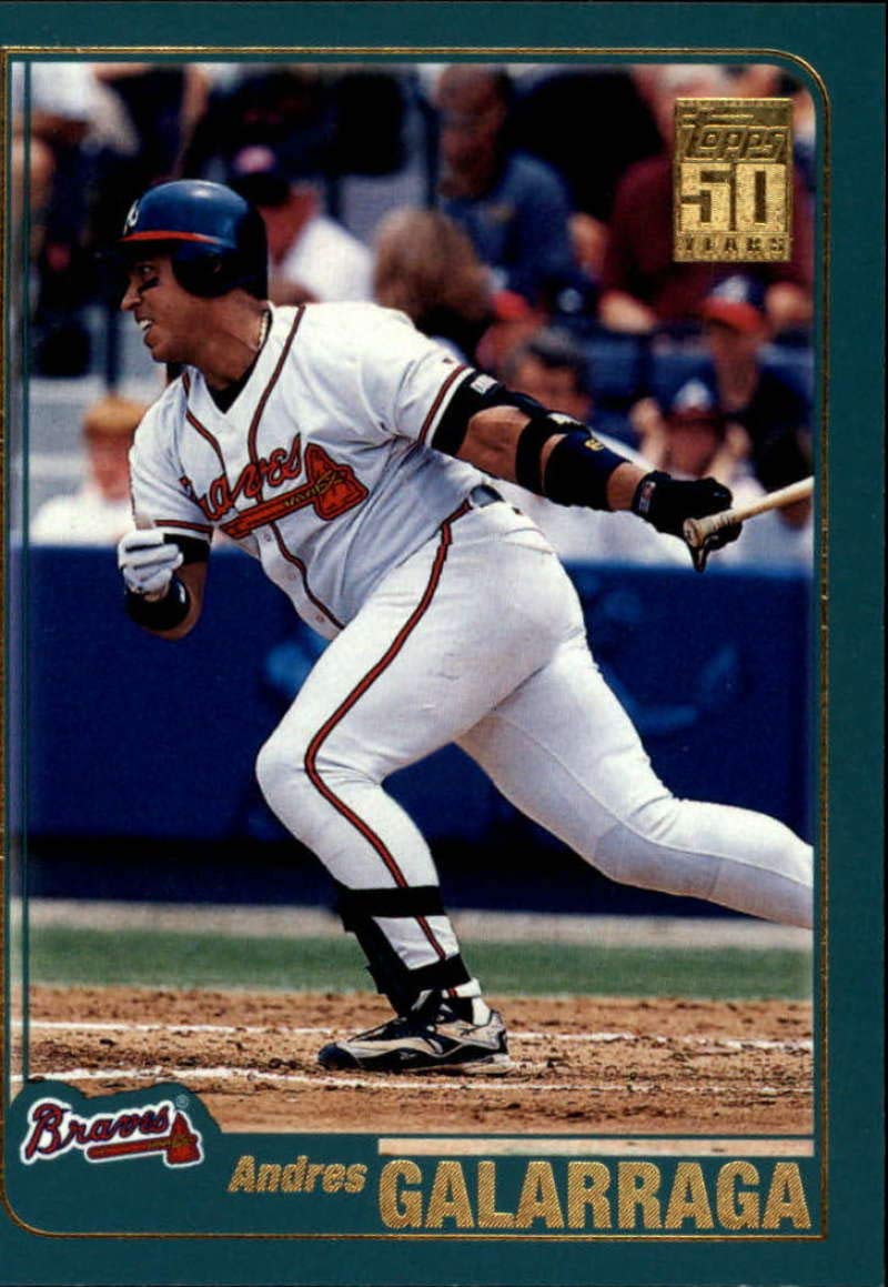 Amazon.com: 2001 Topps Series 1 Baseball #72 Andres Galarraga