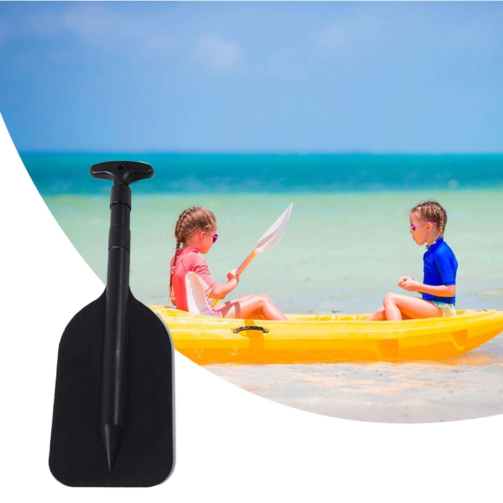 Remo de canoa para niños con función telescópica
