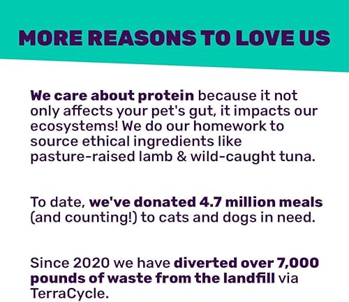 Miniatura 7 de Meow and Zen Hearties - Golosinas para gatos sin granos, receta de salmón con omegas 3 y 6, número de modelo T11305, 4 onzas (paquete de 8)