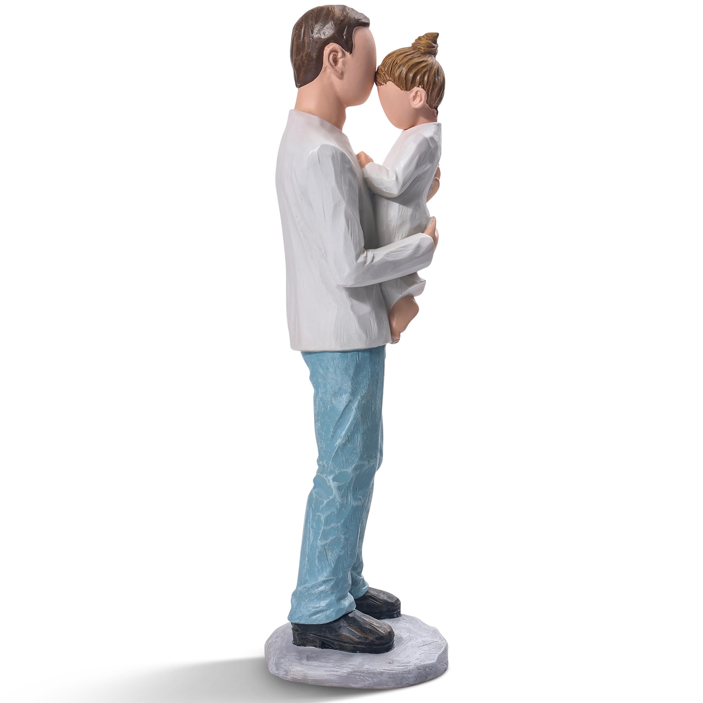 Yuideary Father and Daughter Figurine