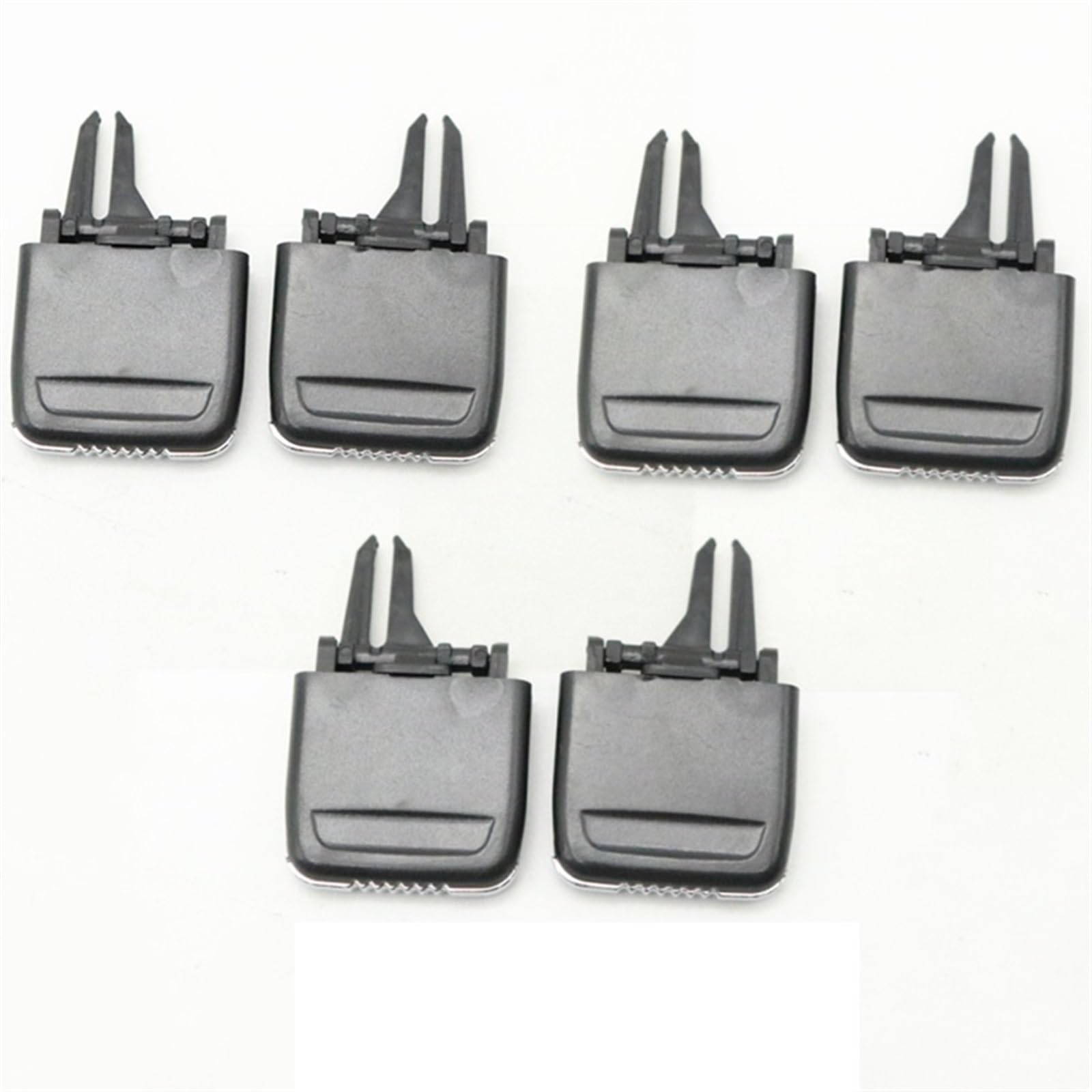 For Porsche, for CAYENNE, 2010-2016 Front/Rear Air Conditioner Central A/C Vent Grille Slider Outlet Tab Clip Repair Kit vent clip(6 PCS)