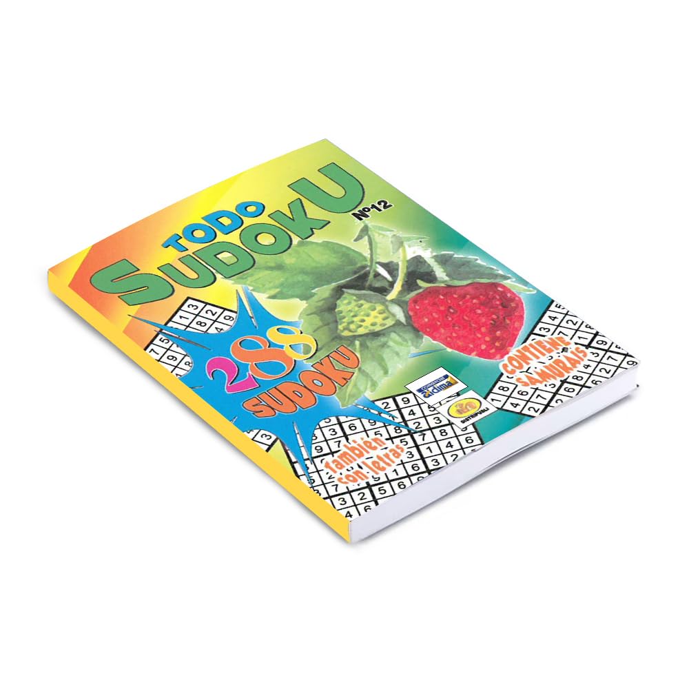 Papelivi - Lote con 4 Pasatiempos Todo Sudoku también con letras. Contiene Samurais. 164 páginas con más de 280 Sudokus para resolver. Ideales para casa, viaje, residencias, campamentos, hoteles (4)