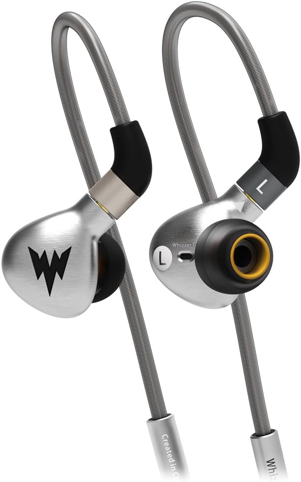 Whizzer A15 Beryllium Coating Diaphragm Adoption Dynamic Driver Installed MMCX Connection Canal Type Earphone [Japan Domestic Goods]