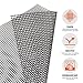 Grill Mesh Mat- Non-Stick Cooking Mats for Grilled Vegetables/Fish/Fajitas/Shrimp, Grilling Sheet Liner, Reusable Grill Accessories - Use on Gas, Charcoal, Electric Barbecue (set of 3, black)