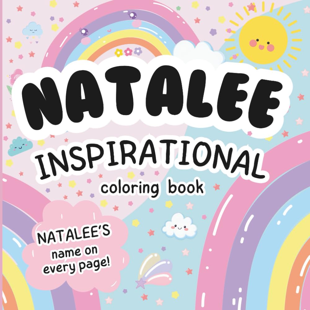 Natalee Inspirational Coloring Book: Personalized Just for Natalee – Natalee's Name Appears on Every Coloring Page