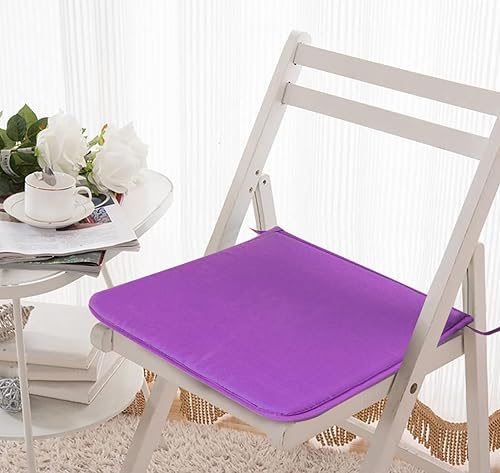 Miniatura 5 de Funda para silla de comedor, correa cuadrada, cojín para silla de jardín, cojín de asiento para bistrós al aire libre, taburete, patio, comedor para