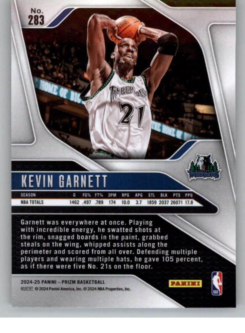 Amazon.com: 2024-25 Panini Prizm #283 Kevin Garnett Legend