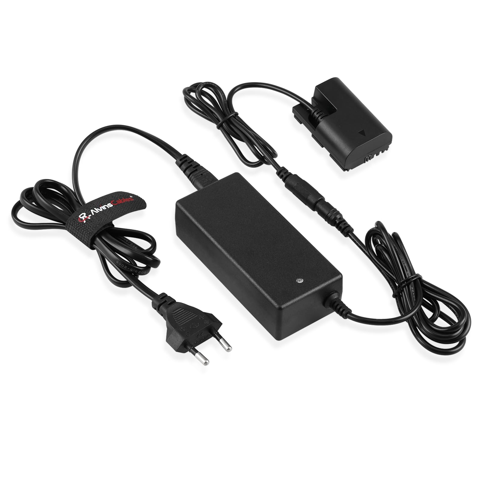 Alvin's Cables LP-E6P Batterie factice chargeur secteur AC pour appareil photo Canon EOS R5 C. R6 R7 5DS 6d 70d 80d 90d 5d Mark II/III/IV 6D Mark II 7D Mark II 13ft | 4 m