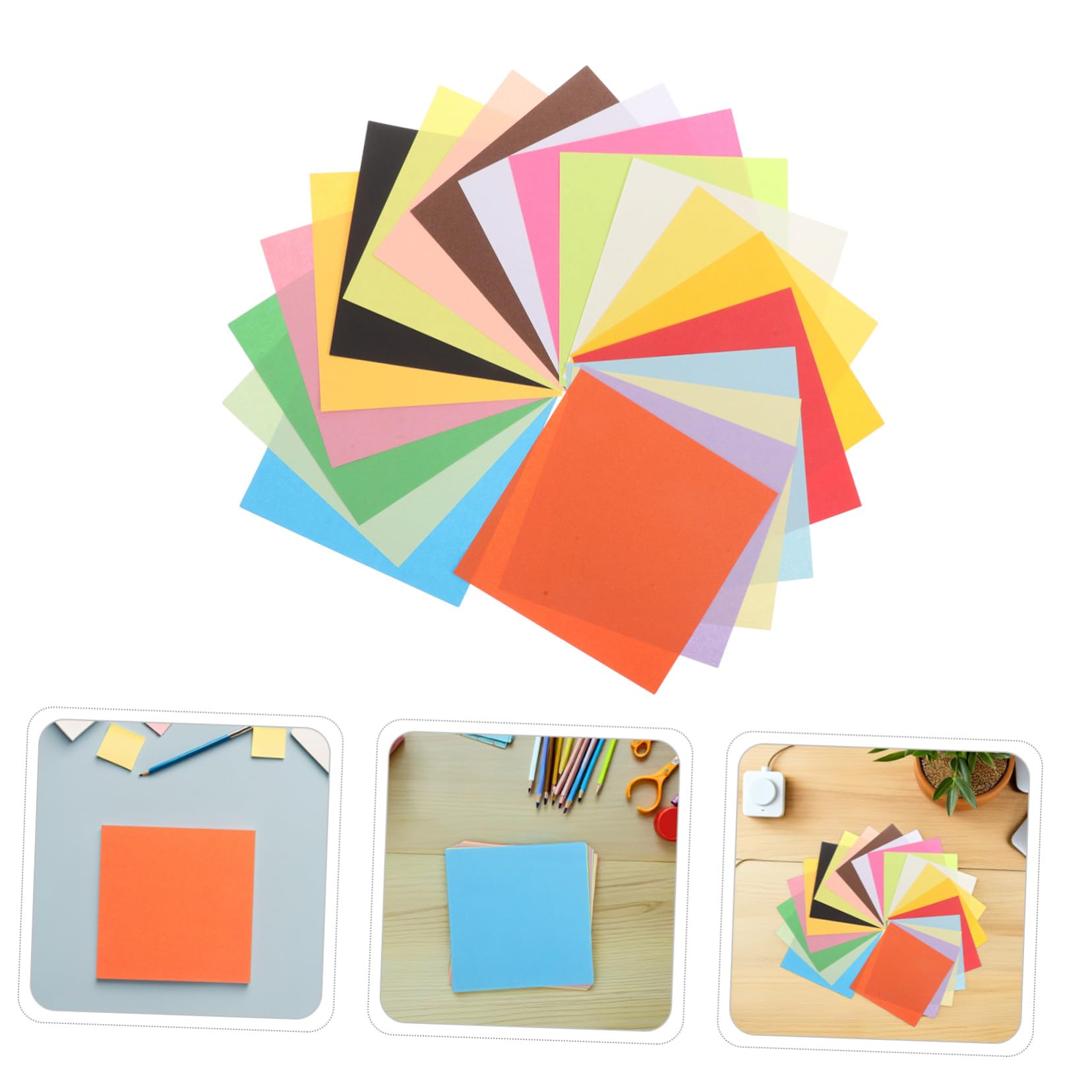 Origami Papier für Kinder 600 Stück Quadratisch Bastelpapier