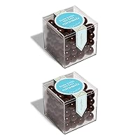 Vista 8 de Sugarfina Caramelos de sal marina de chocolate oscuro, caramelo pequeño, bocados de chocolate, 2.6 onzas, 4