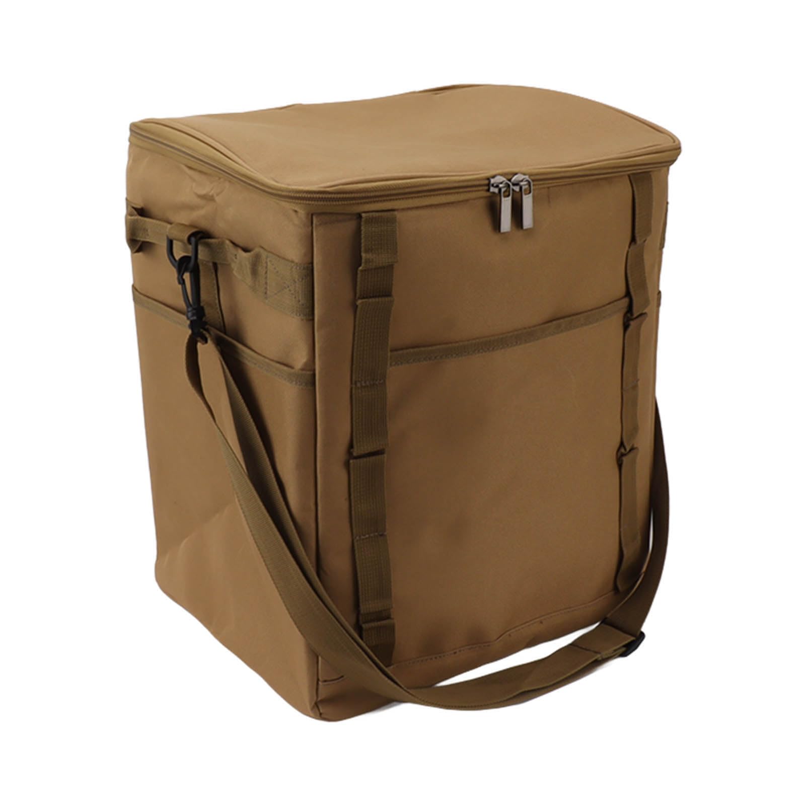 Borsa Termica Pieghevole Pieghevole Borsa Termica Isolata Borsa Termica per Alimenti Isolata da Campeggio Borsa Termica per Alimenti di Grande capacità Posizioni Multiple di