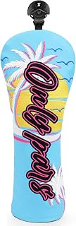Only Pars Golf headcovers Leather Golf Head Cover Golf Gifts