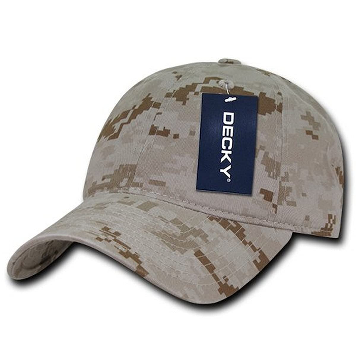 DECKYRelaxed Cotton Camo Cap, Desert