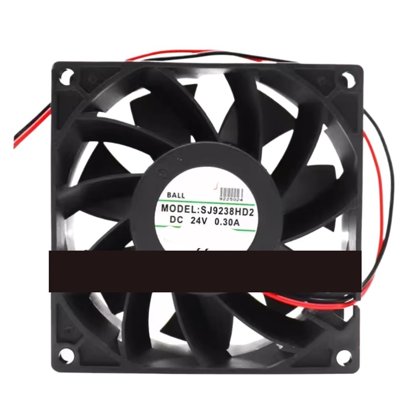 UITGVDQAT SJ9238HD2 DC 24V 0.30A 90x90x38mm 2-Wire Server Cooling Fan