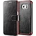 Galaxy S6 Edge Case Wallet, Verus [Layered Dandy][Black] - [Card Slot][Flip][Slim Fit][Wallet] - For Samsung Galaxy S6 Edge SM-G925 Devices