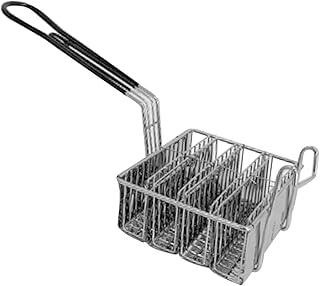 Taco Fryer Kitchen Cooking Tool 4 Shells/6 Shells with Grip Handle, 4 Grid U Shape
