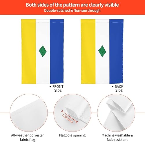 Miniatura 4 de Flag of Muzo (Boyacá) Garden Flag 12x18 Inch Double Sided Outside Decoration Banner Seasonal Flags Home Decor Flag Yard Welcome Flags