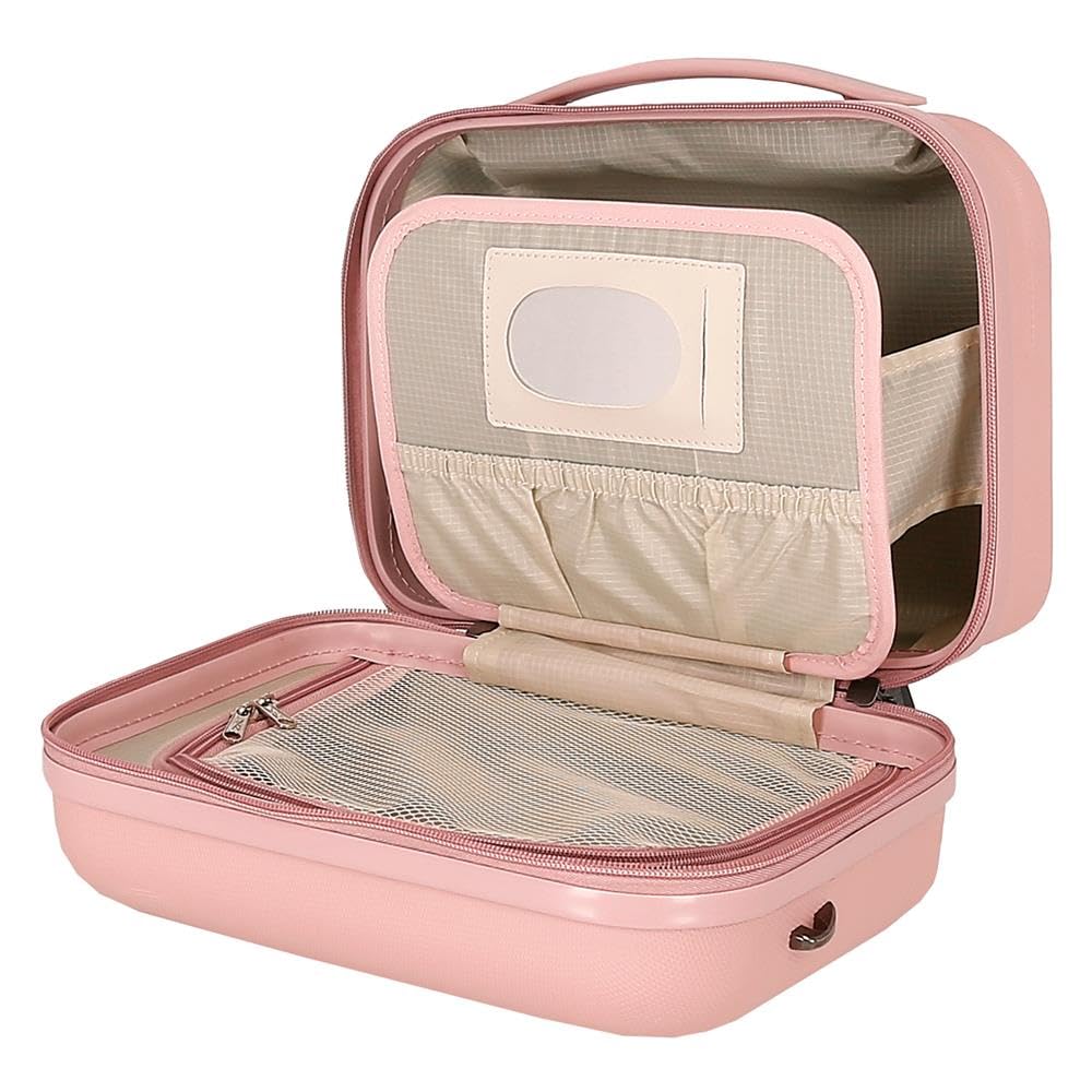 Reebok Franklin, Beauty case adattabile, realizzato in ABS, 29 cm x 21 cm x 15, maniglie con cerniera con fori per lucchetto, di Joumma Bags, CARNE, Trousse