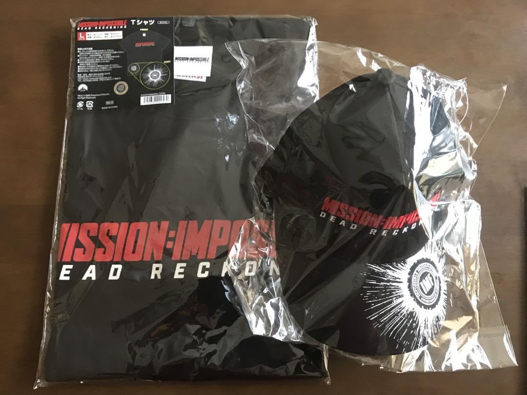 ミッションインポッシブル　匿名配送　Tシャツ　キャップ　セット　デッドレコニング ミッションインポッシブル 匿名配送 Tシャツ キャップ セット