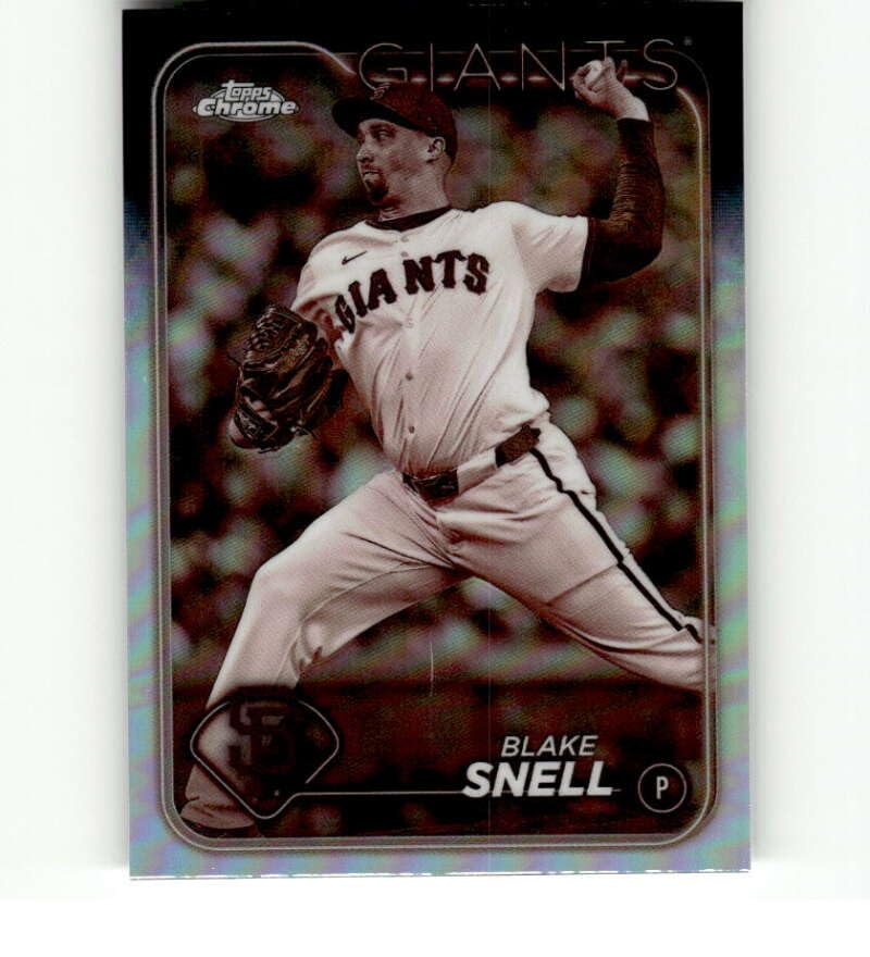 Amazon.com: 2024 Topps Chrome Sepia Refractor #218 Blake Snell San
