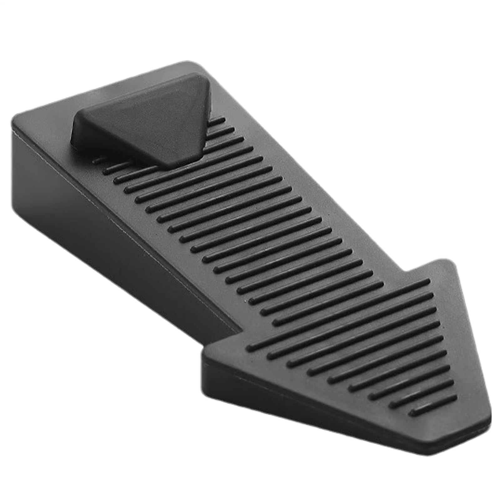 Bottom Door Stop - Silicone Safety Corner Reusable Lock, Non Drilling Rubber Mouthpiece For Floor Gaps | Door Butt With Feathers For Car