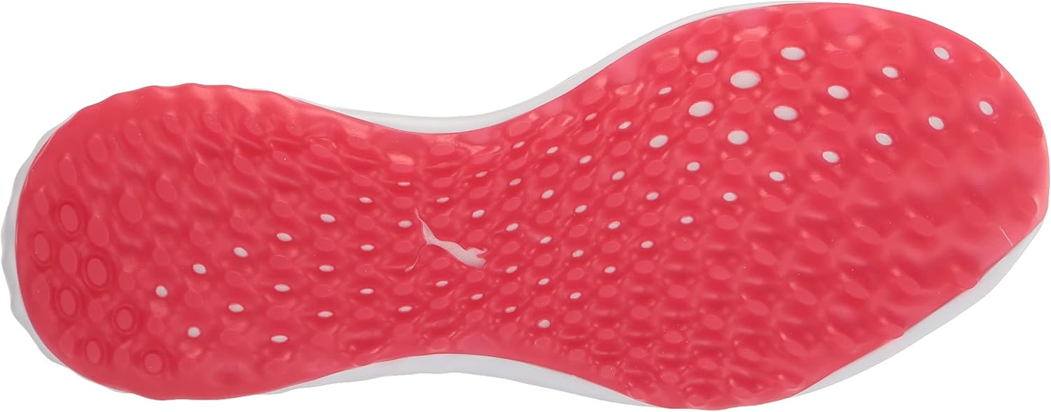 Puma Golf Men's Fusion PRO Extra Wide Golf Shoe, Puma White-Puma Navy-for All Time Red, 9 - Image 4