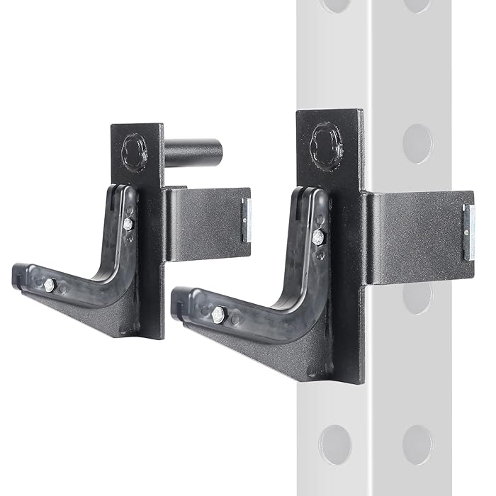 Buy SYL Fitness JHooks Power Rack Attachment Barbell Holder/Squat Rack