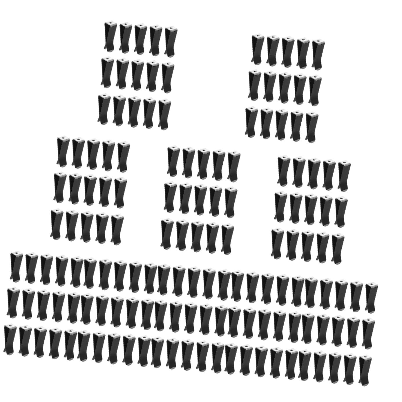 ibasenice 10 Set Di Clip Per Auto A Forma Di in Metallo Per Profumare L'aria Supporto Per Clip Di Sfiato Dell'auto Accessorio Per Condizionatore 30 Pezzi*10