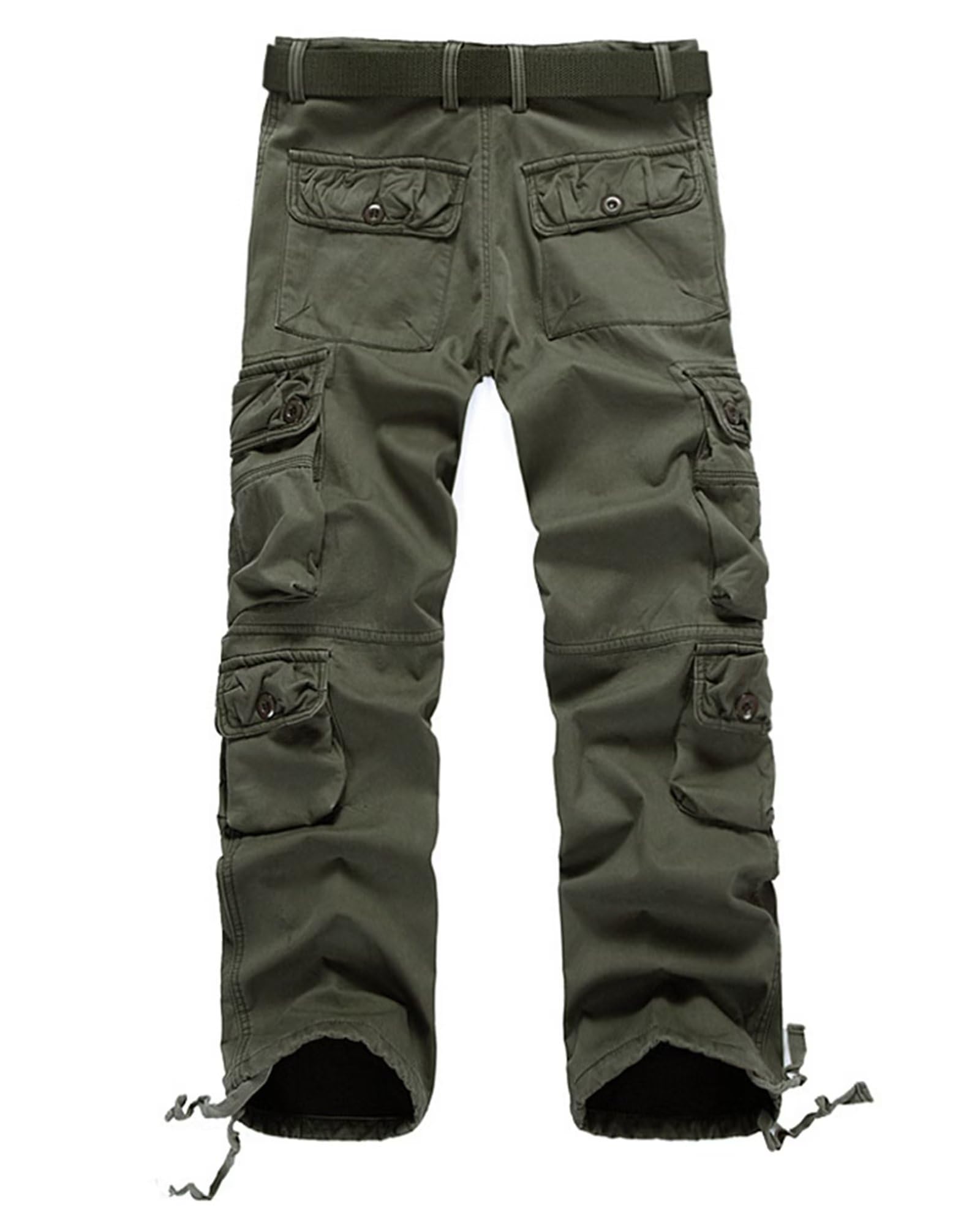Softshell Trousers Fleece Trousers Multi Pockets Mens Thermal Cargo Combat Work Pants Autumn Winter Warm Tactical Pants