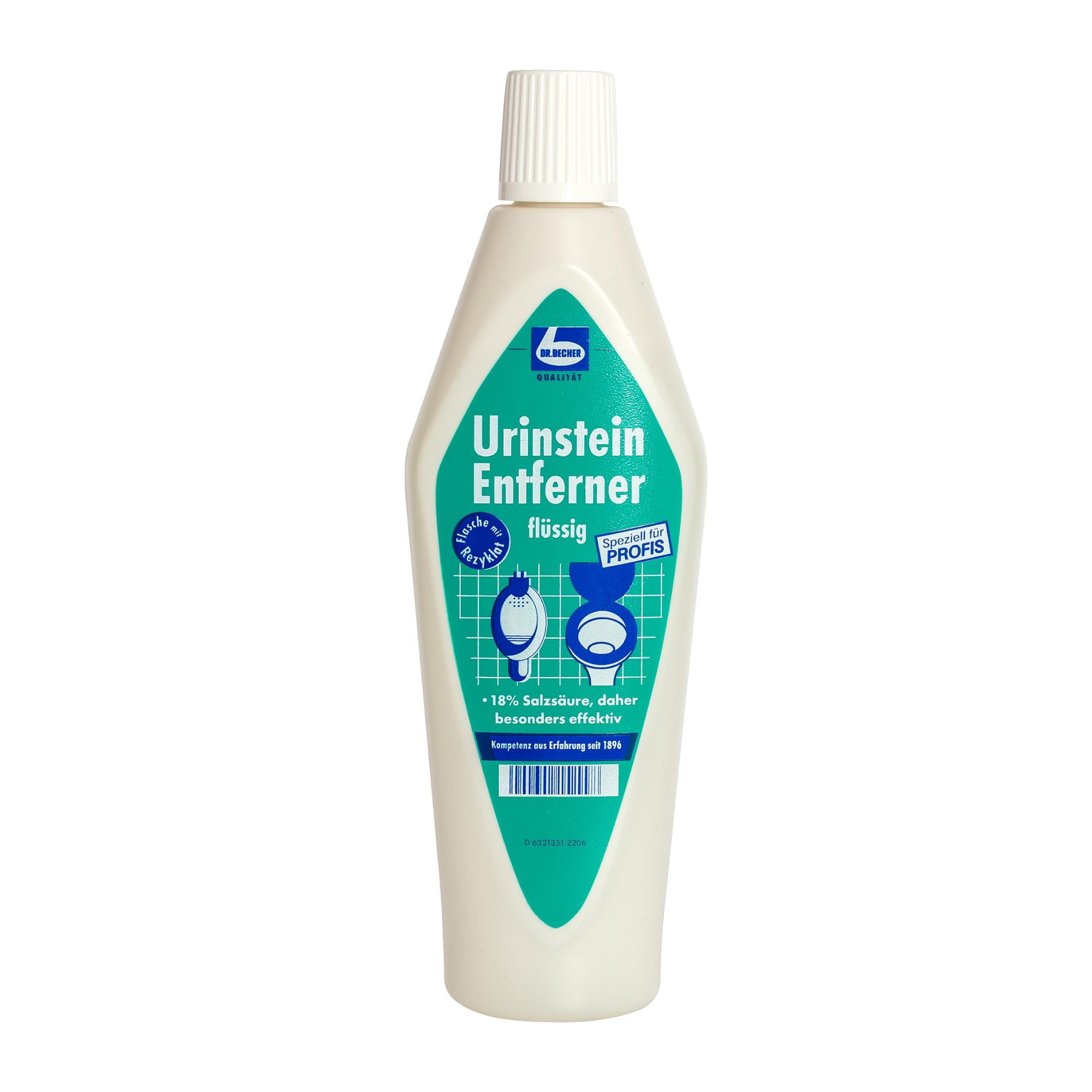14 Stück Dr. Becher Urinstein Entferner 500 ml grün