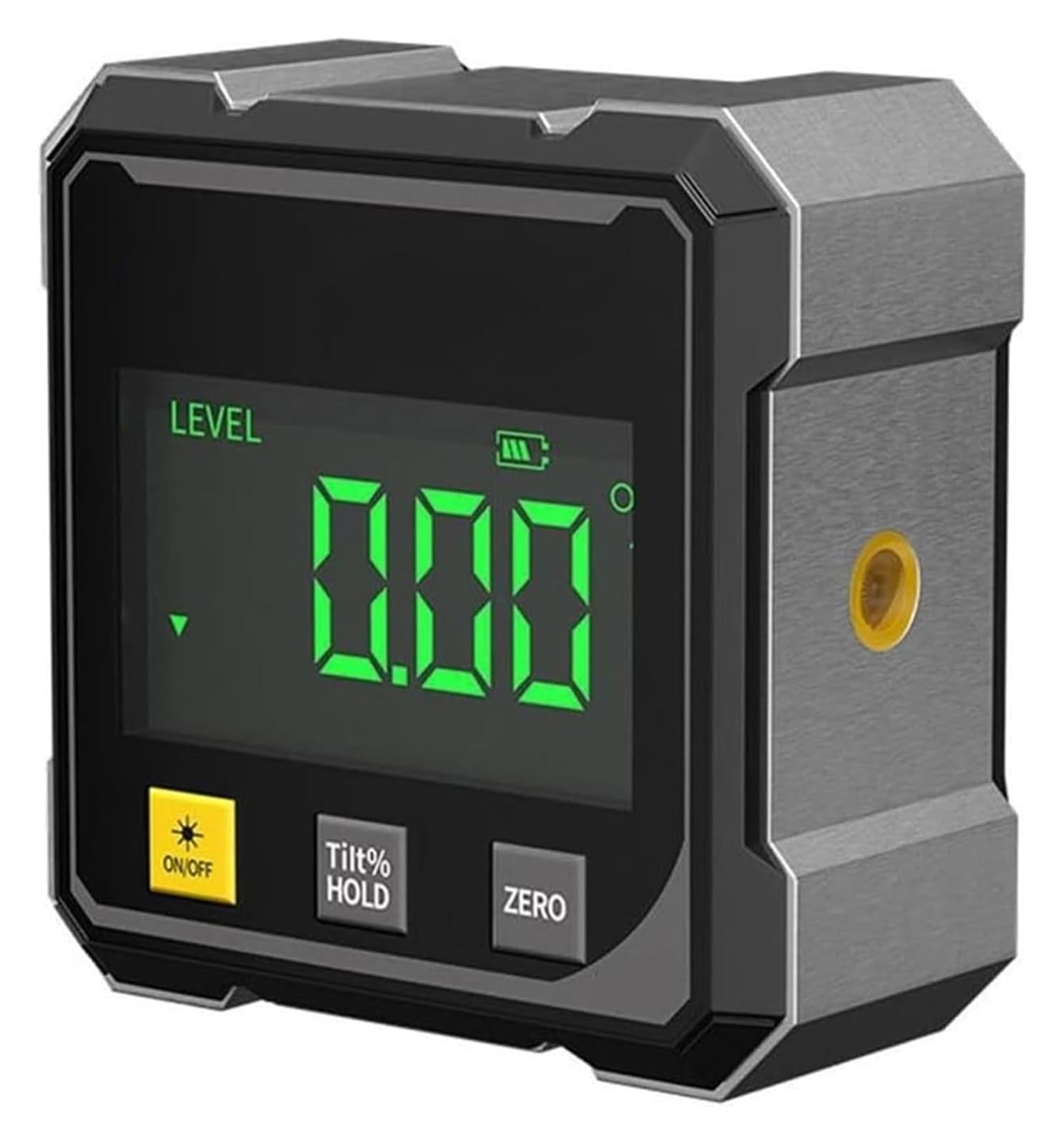 Cyfrowy magnetyczny wizjer kątowy, 4-stronny miernik magnetyczny z dużym wyświetlaczem LED, dokładność ± 0,2°, zakres 4 × 90 ° dla piły stołowej i dekoracji rur