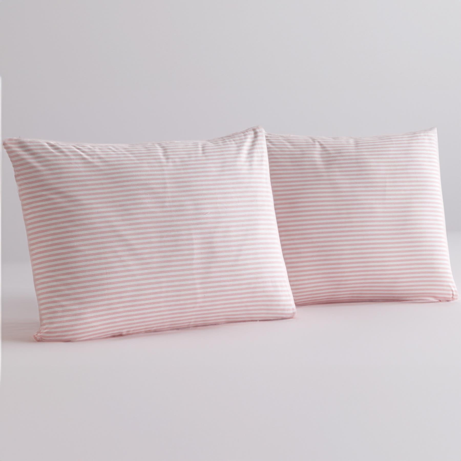 Soley | Mix & Match | Oriana |%100 Pamuklu 2’li Yastık Kılıfı Seti Pembe