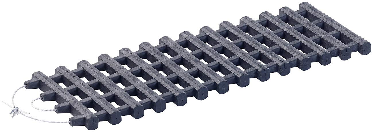 Lescars Anfahrtshilfe: 2er-Set Kfz-Anfahrhilfen mit Tragetasche, 60 x 22 cm (Pkw Anfahrhilfe Schnee, Winter Anfahrhilfe Auto, EIS)