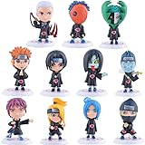 Un juego tiene 11 formas diferentes, que se basan en el personaje clásico del anime. Altura: aprox. 7-8 cm.