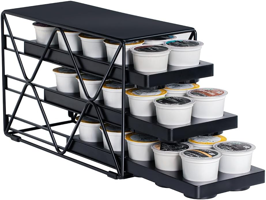 3 Tier Coffee Pod Holder for KCup Organizer Save Space Countertop Kitchen(30 Pods) 3 Tier Coffee Pod Holder for KCup Organizer Save Space Countertop Kitchen(30 Pods)